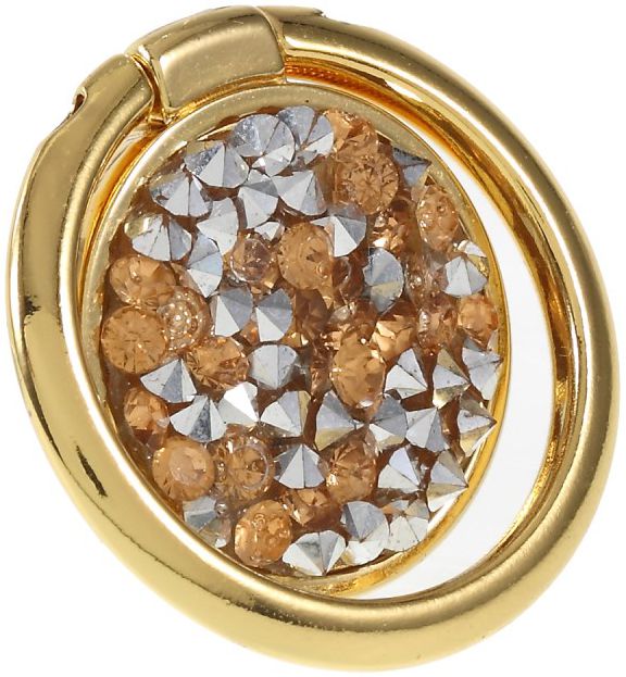 Universele Kickstand Ring en Vinger Houder Attachable Glitter Goud afbeelding 2
