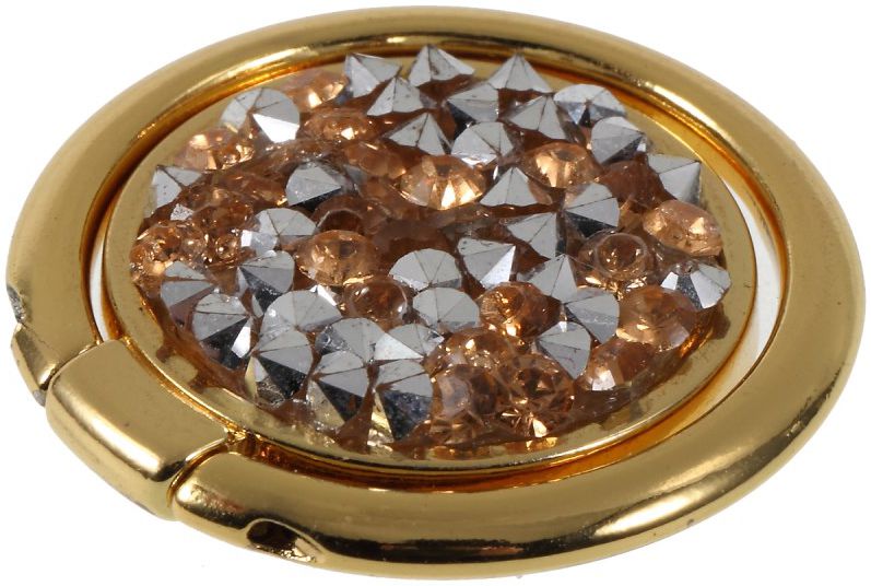 Universele Kickstand Ring en Vinger Houder Attachable Glitter Goud afbeelding 3