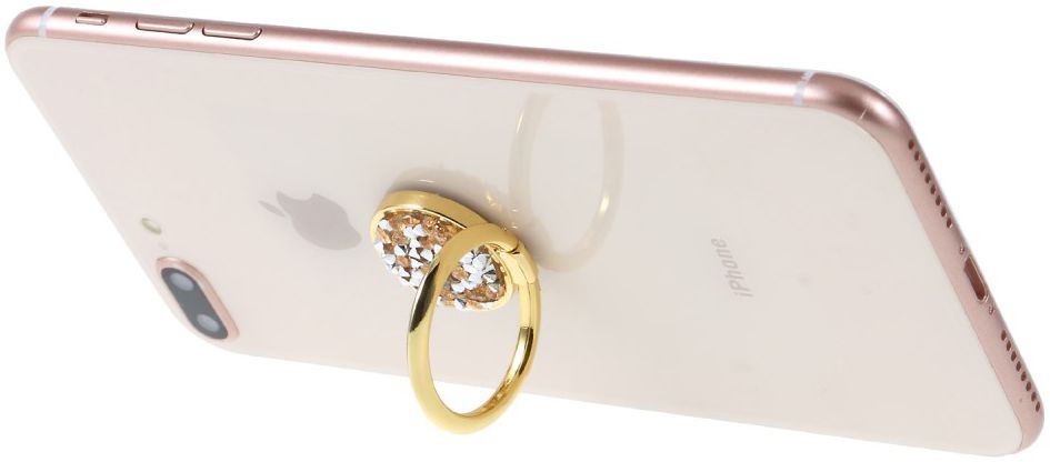 Universele Kickstand Ring en Vinger Houder Attachable Glitter Goud afbeelding 7