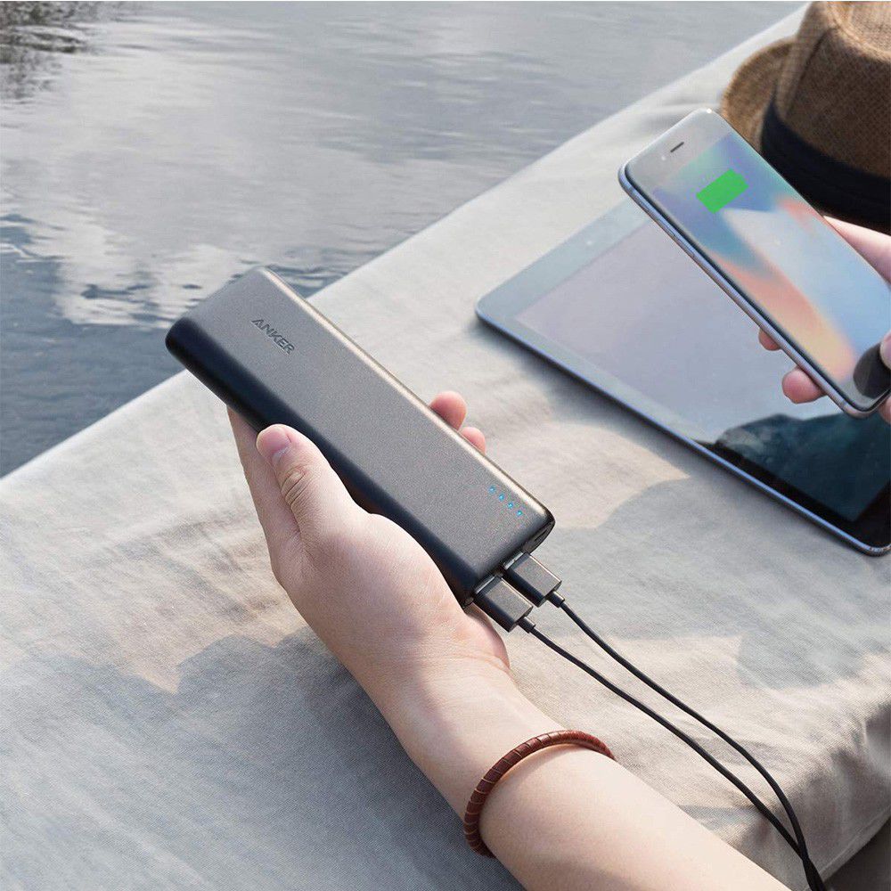 Anker PowerCore Fast Charge Powerbank 20.100 mAh Zwart afbeelding 2
