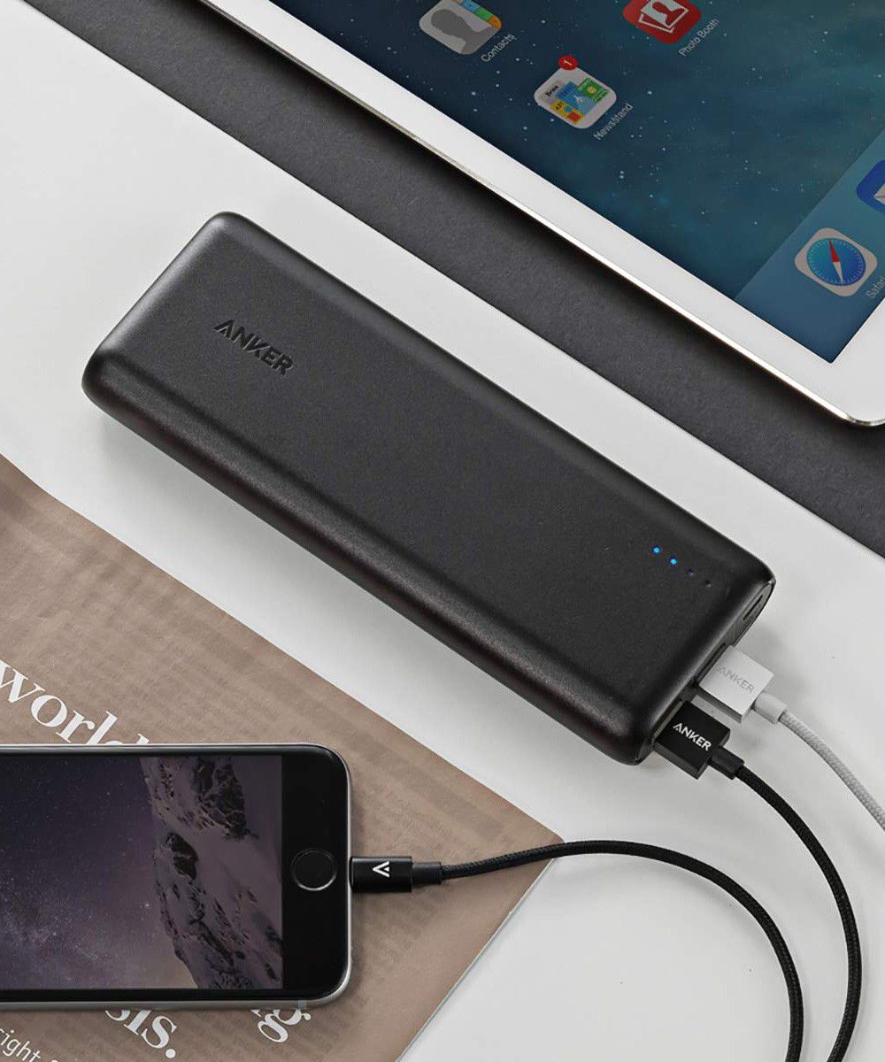 Anker PowerCore Fast Charge Powerbank 15.600 mAh Zwart afbeelding 2