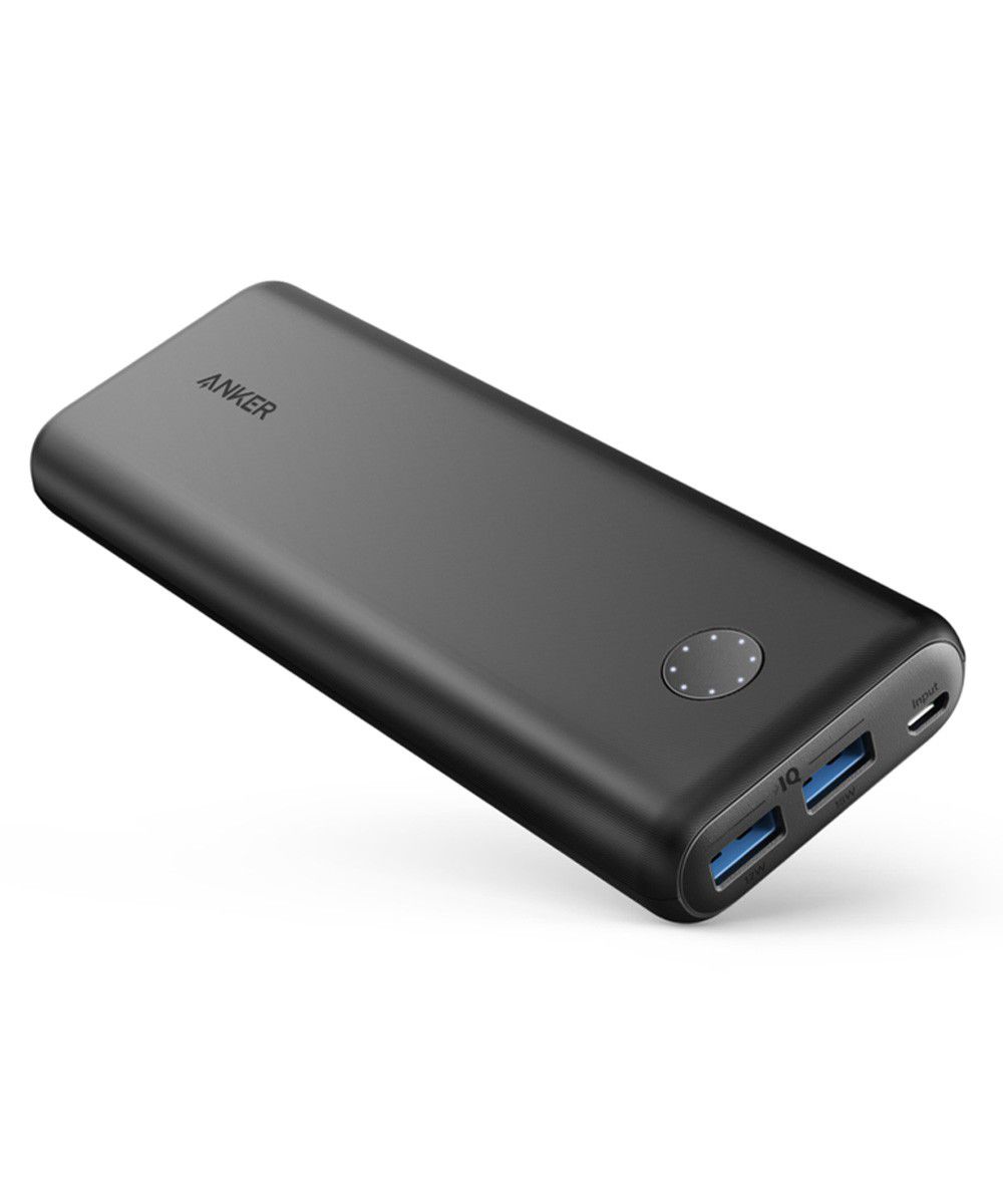 Anker PowerCore II Quick Charge 3.0 Powerbank 20.000 mAh Zwart afbeelding 1
