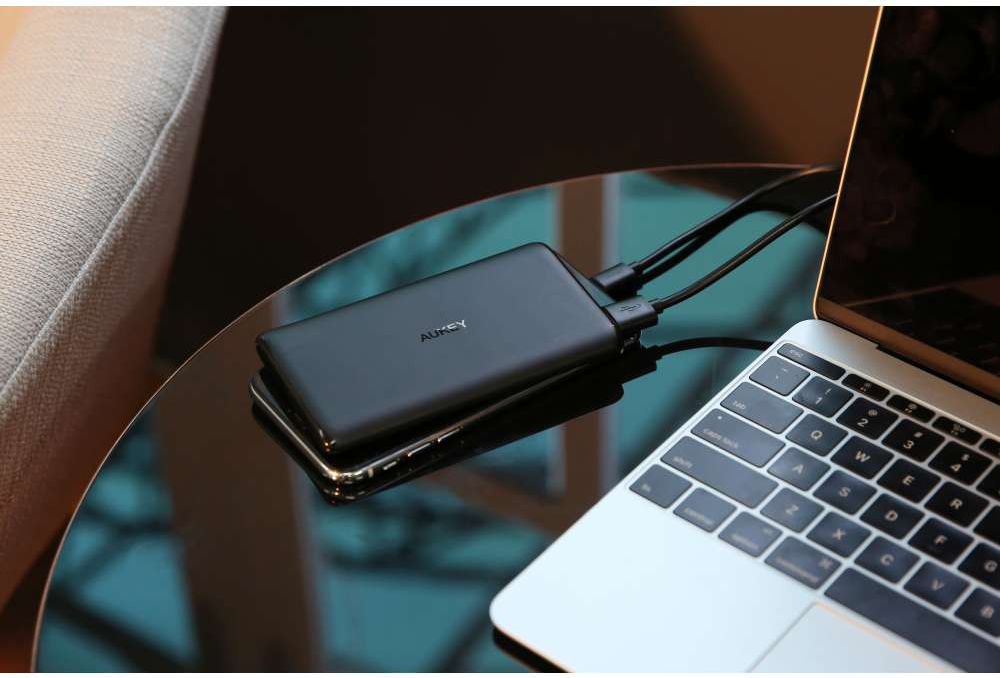 Aukey USB-C Powerbank 5.000 mAh Zwart afbeelding 2