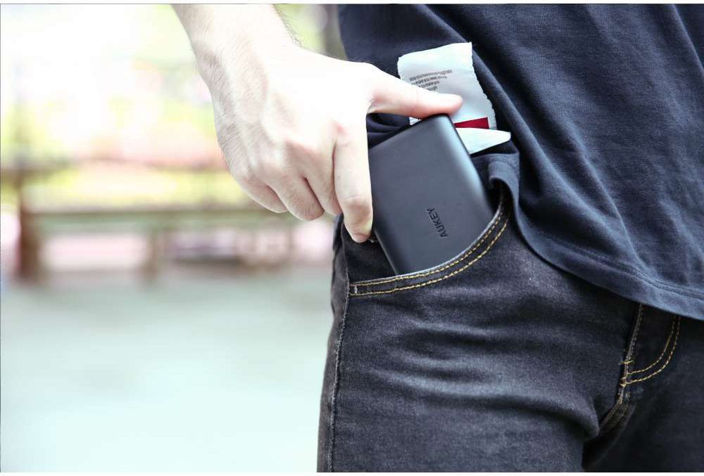 Aukey USB-C Powerbank 5.000 mAh Zwart afbeelding 3