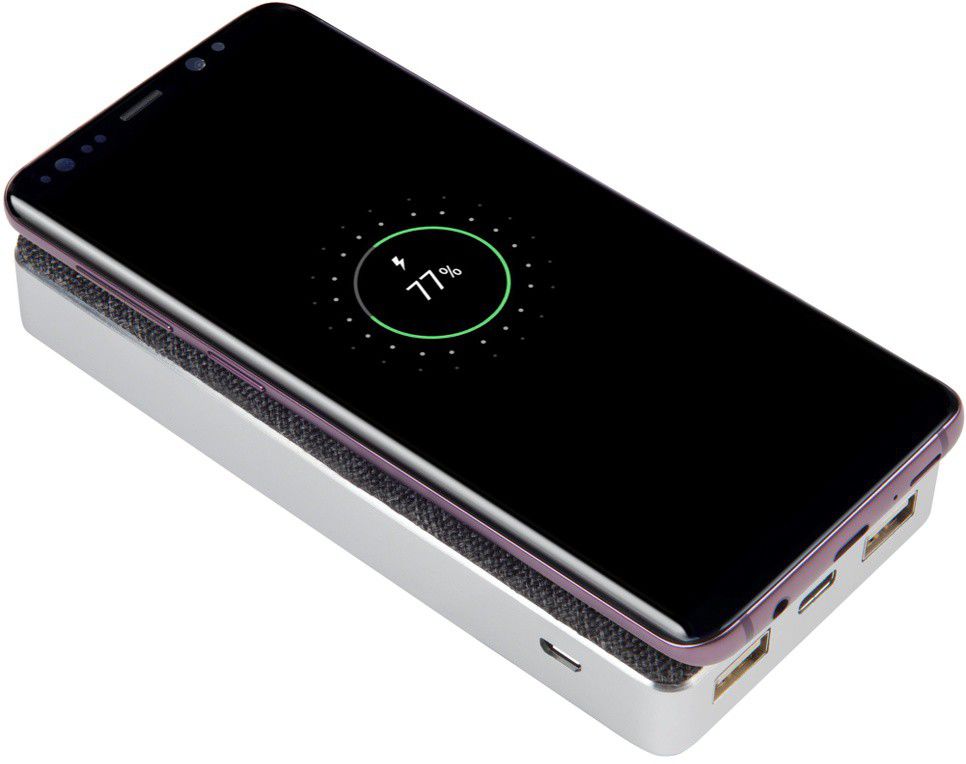 Xtorm Wave Powerbank met Draadloze Oplader 8000 mAh Grijs afbeelding 4