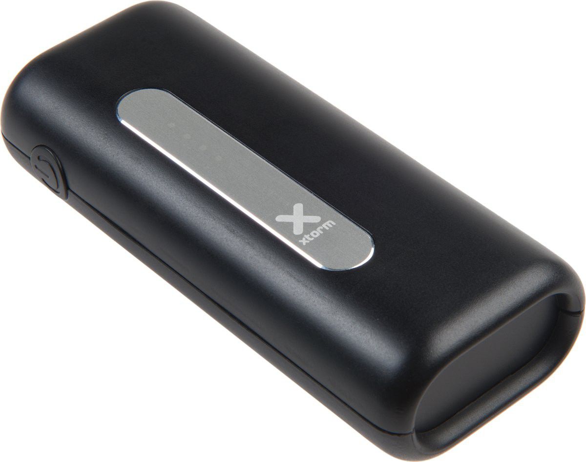 Xtorm Fuel Powerbank Pebble 2x 5.000 Mah Zwart afbeelding 1