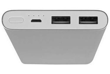 Xiaomi 2S Powerbank met LED Indicator 10000 mAh Grijs afbeelding 2