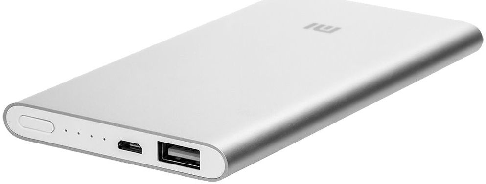 Xiaomi 2 Powerbank met LED Indicator 5000 mAh Grijs afbeelding 3