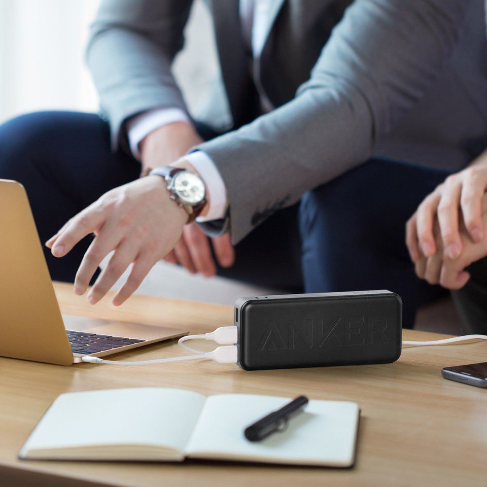 Anker PowerCore Elite Fast Charge Powerbank 20.000 mAh Zwart afbeelding 10