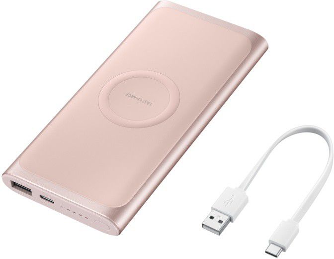 Samsung Wireless Battery Pack 10.000 mAh Roze Goud afbeelding 5