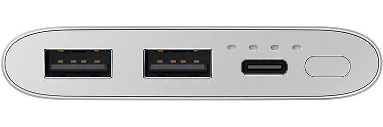 Samsung Fast Charge Powerbank Battery Pack 10.000 mAh Zilver afbeelding 3