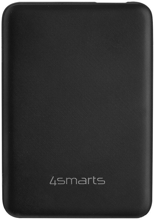 4smarts VoltHub Go Universele en Compacte Powerbank 5.000 mAh Zwart afbeelding 2