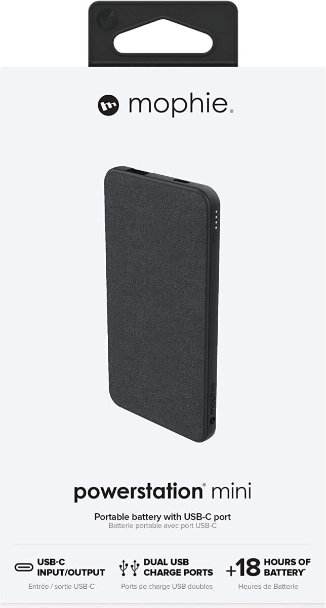 Mophie Essentials Powerstation Mini Powerbank Compact 5.000 mAh Zwart afbeelding 9