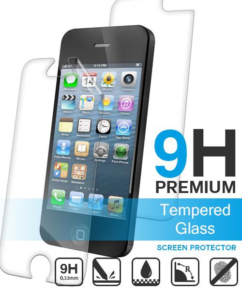 Nillkin Tempered Glass 9H Screen Protector iPhone SE, 5 en 5s afbeelding 1