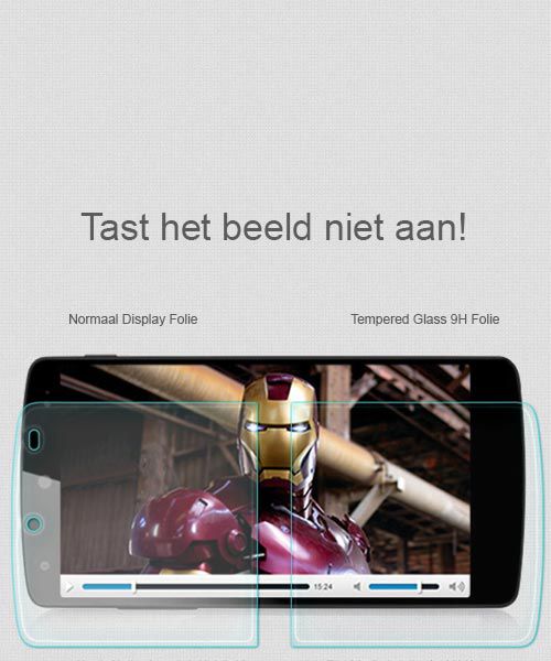 Nillkin Tempered Glass 9H Screen Protector iPhone SE, 5 en 5s afbeelding 7