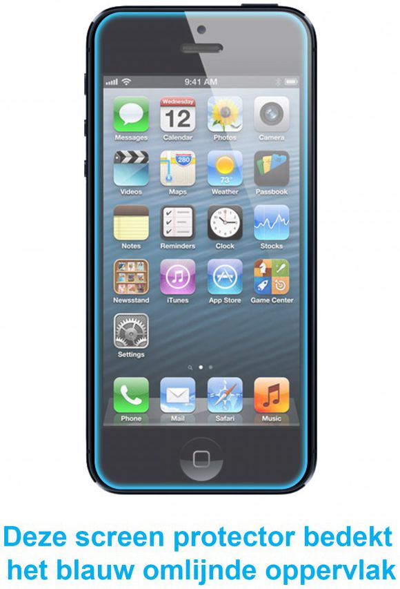 Nillkin Tempered Glass 9H Screen Protector iPhone SE, 5 en 5s afbeelding 2