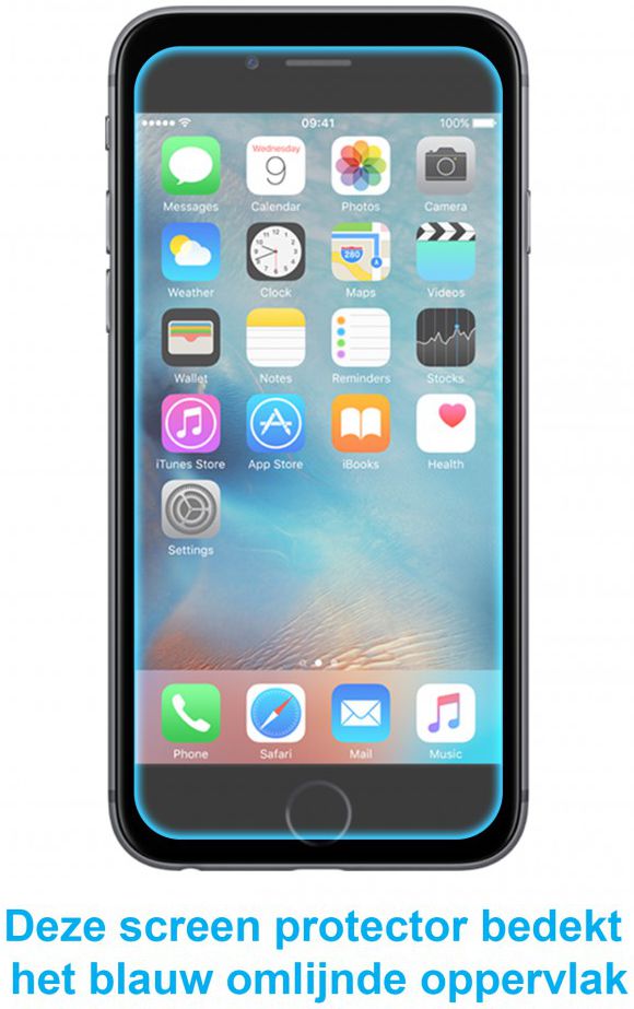 Nillkin iPhone 7 / 8 / 6(s) Tempered Glass 9H Screen Protector afbeelding 2