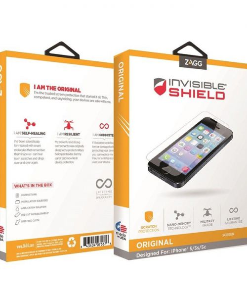 ZAGG InvisibleShield Original Screen Protector Apple iPhone 4/4S afbeelding 2
