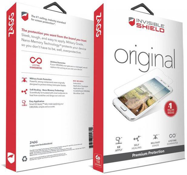 InvisibleSHIELD Original Screen Protector Samsung Galaxy S6 Edge afbeelding 3