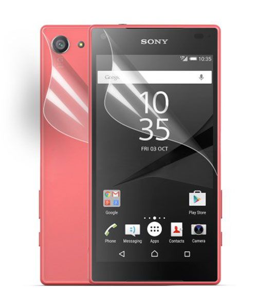 Sony Xperia Z5 Compact Achterkant Bescherm Folie afbeelding 2
