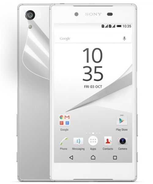Sony Xperia Z5 Matte Anti Fingerprint Back Protector Film afbeelding 1