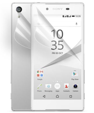 Sony Xperia Z5 Ultra Clear Front & Back Protector Film Screen Protectors