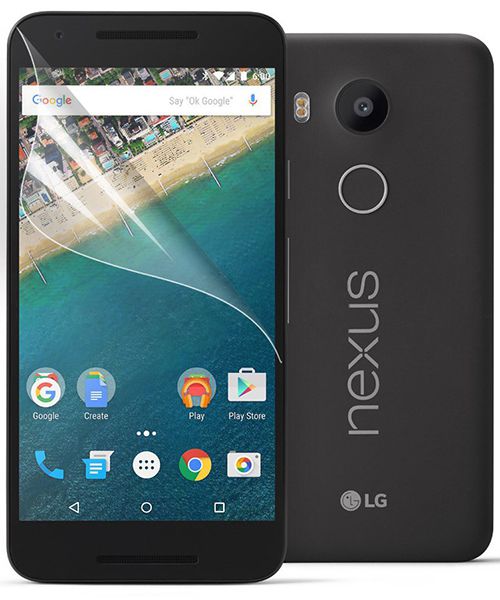 LG Nexus 5X Display Folie Screen Protector afbeelding 1