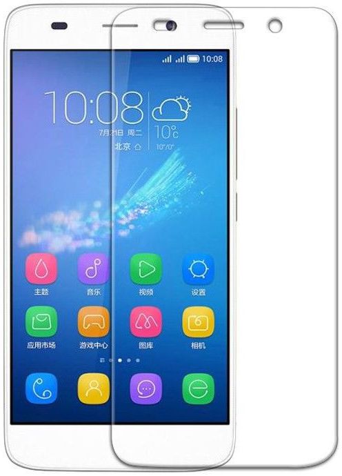 Huawei Y6 Display Folie Screen Protector Clear HD afbeelding 2