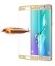 Amorus Complete Covering 9H Tempered Glass Galaxy S6 Edge Plus Goud