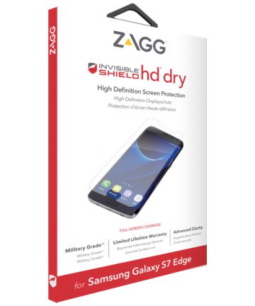 ZAGG InvisibleShield HD Dry Screen Protector Samsung Galaxy S7 Edge Screen Protectors