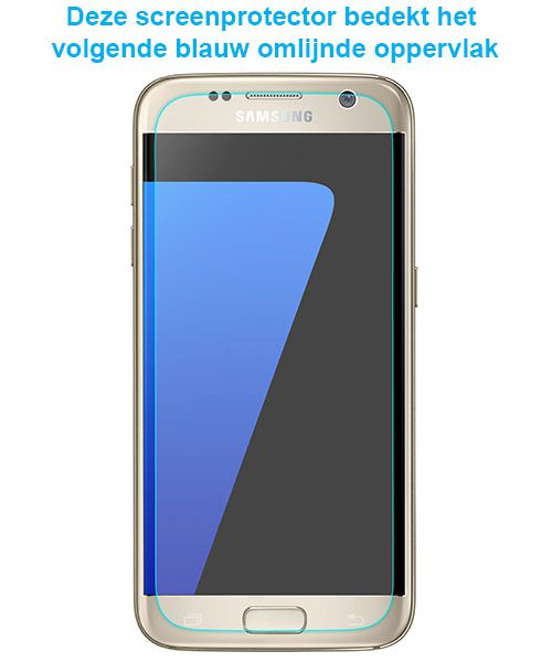 Samsung Galaxy S7 Tempered Glass 0,3MM afbeelding 2
