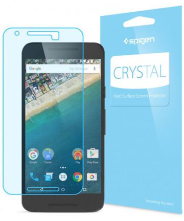 Spigen LCD Film Screen Protector Nexus 5X Crystal Clear Screen Protectors