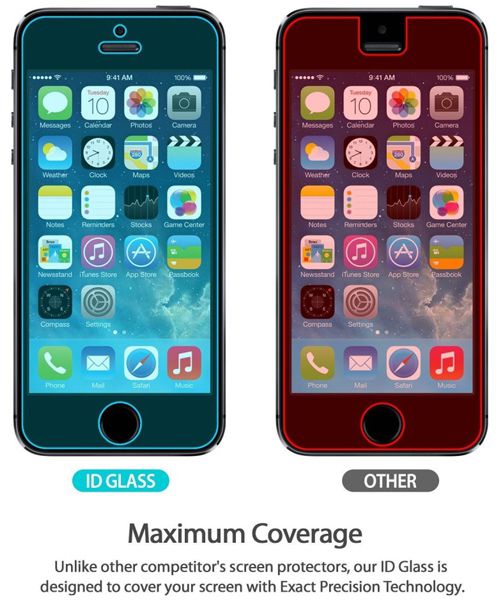 Ringke ID Glass 0.33mm Apple iPhone SE/5/5S afbeelding 5