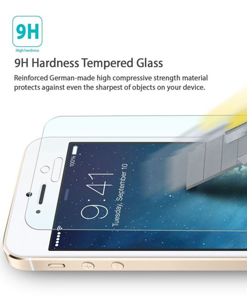 Ringke ID Glass 0.33mm Apple iPhone SE/5/5S afbeelding 6
