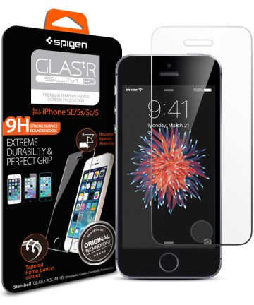 Spigen GLAStR Slim HD Screen Protector Apple iPhone 5/5S/SE Screen Protectors
