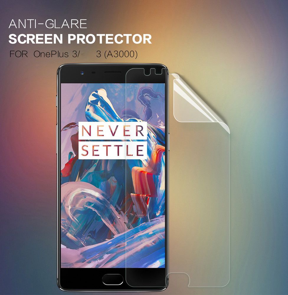 Nillkin Scratch-resistant Screen Protector OnePlus 3T / 3 afbeelding 1