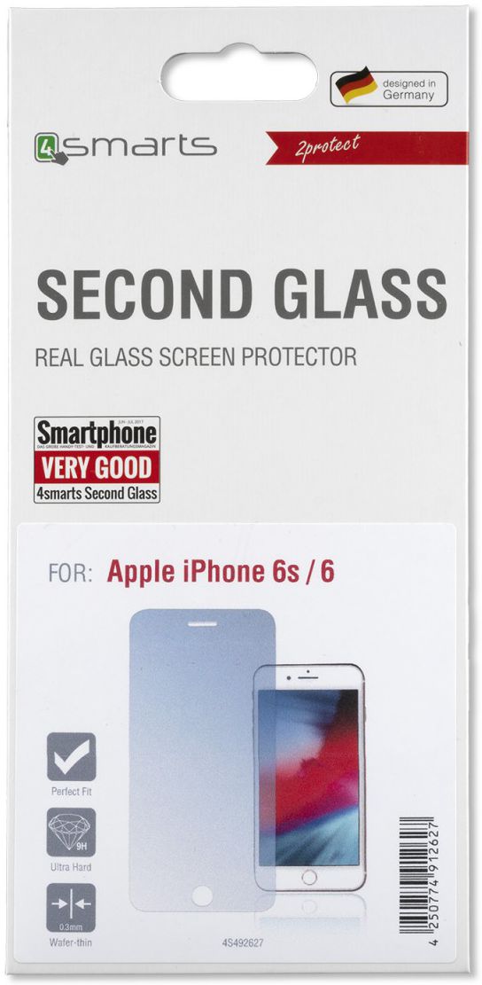 4smarts Second Glass Apple iPhone 7 / 8 / 6s / 6 afbeelding 1