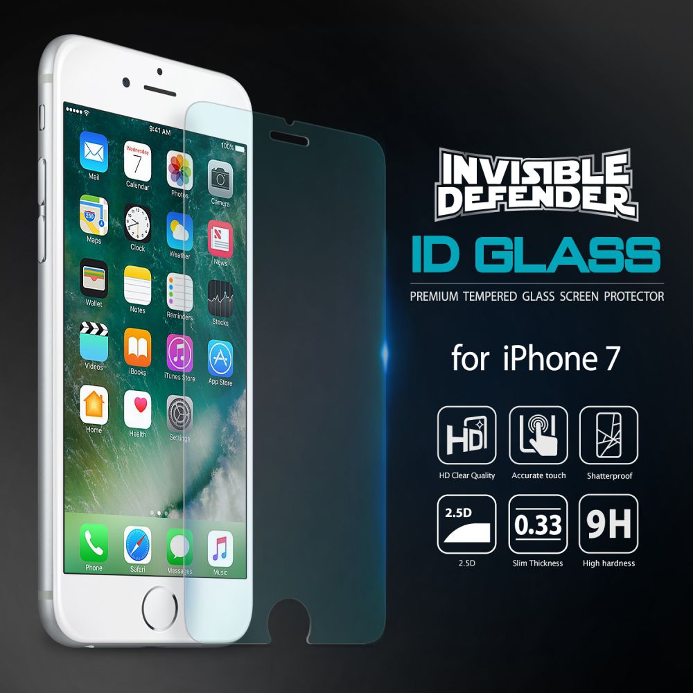 Ringke ID Glass 0.33mm Apple iPhone 7 / 8 Duo Pack afbeelding 1