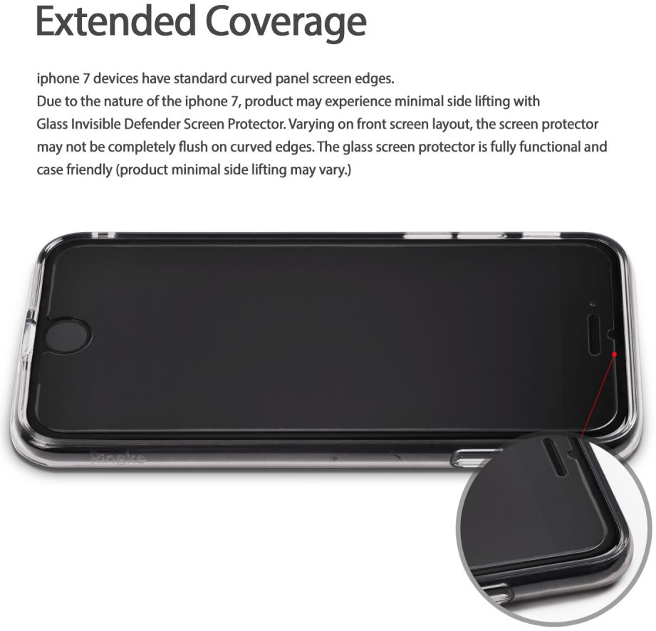 Ringke ID Glass 0.33mm Apple iPhone 7 / 8 Duo Pack afbeelding 11