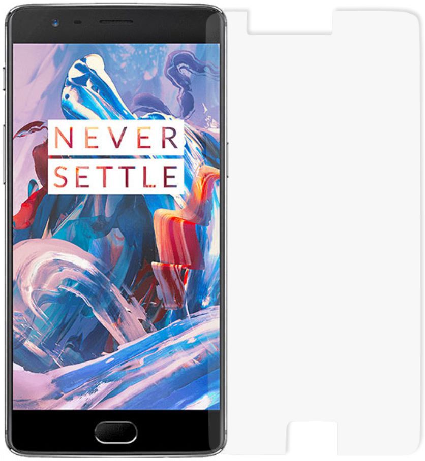 oneplus 3t tempered glass white