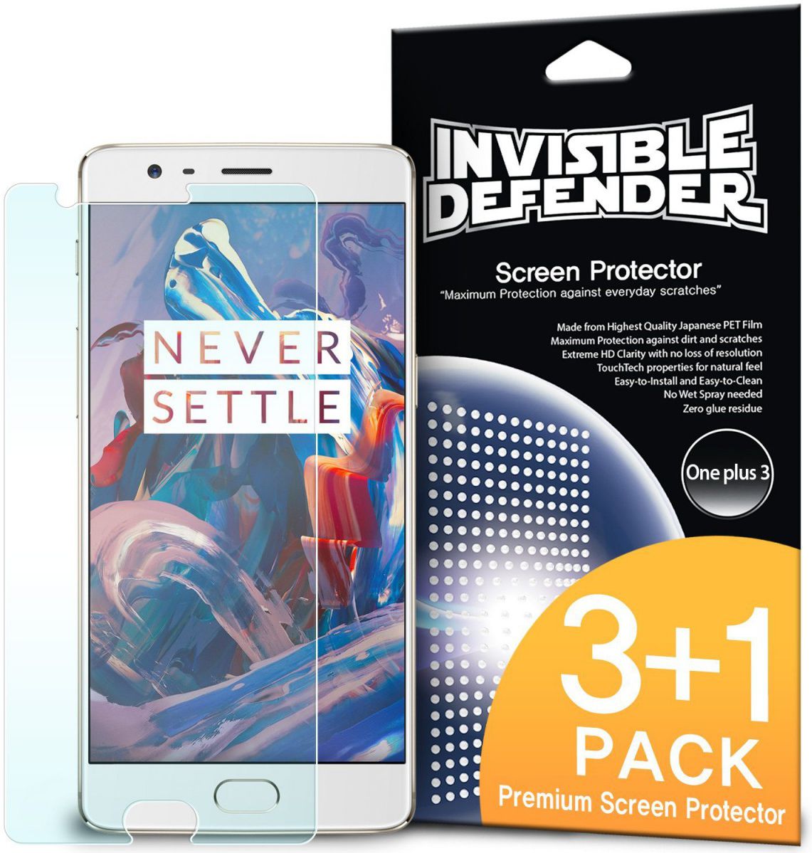 Ringke Invisible Defender OnePlus 3T / 3 afbeelding 1