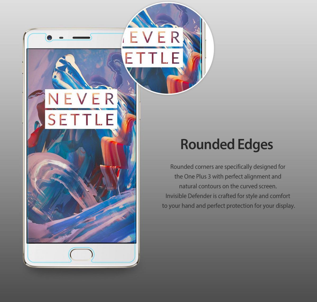 Ringke Invisible Defender OnePlus 3T / 3 afbeelding 6