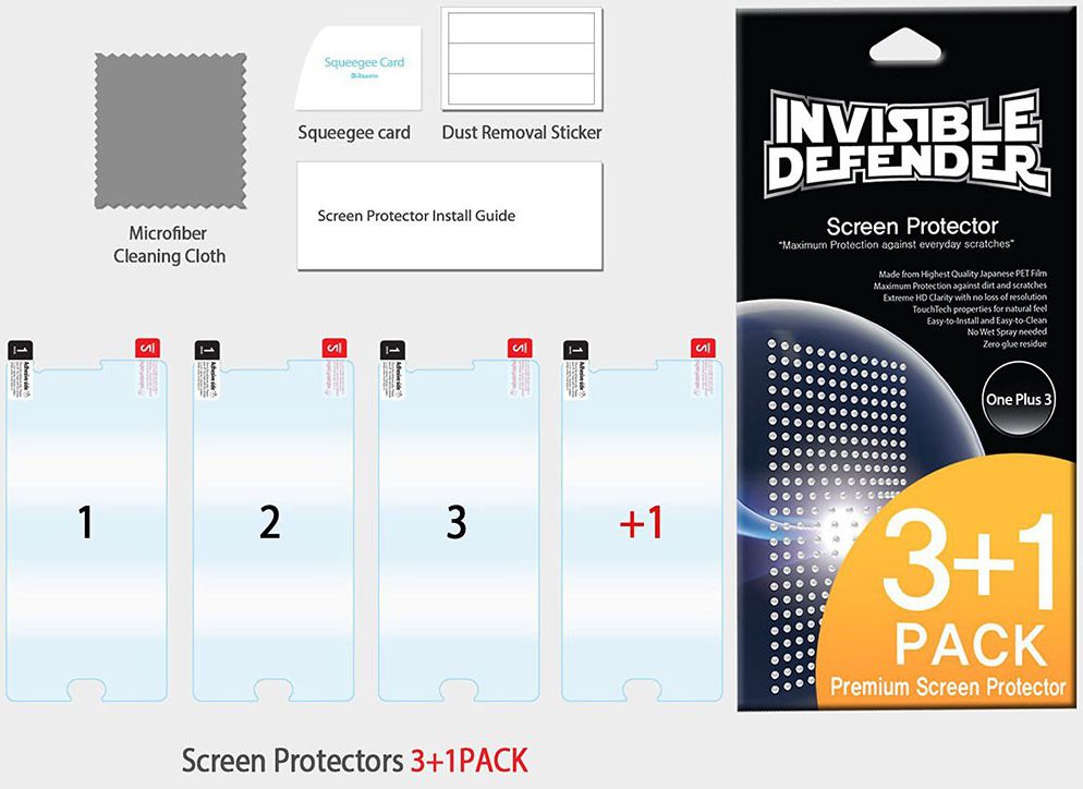 Ringke Invisible Defender OnePlus 3T / 3 afbeelding 7