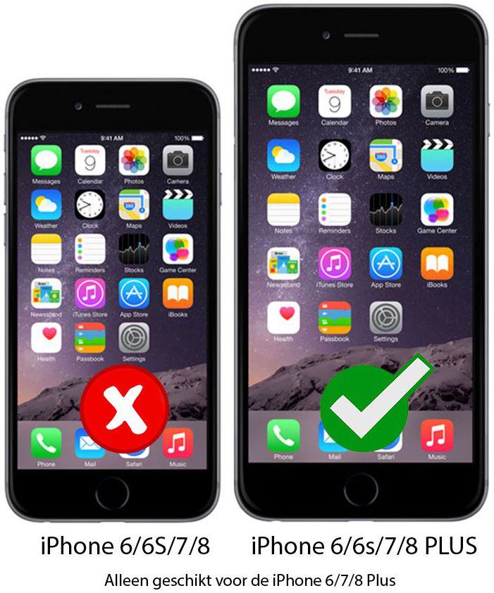 PanzerGlass Apple iPhone 8 Plus Screenprotector afbeelding 4