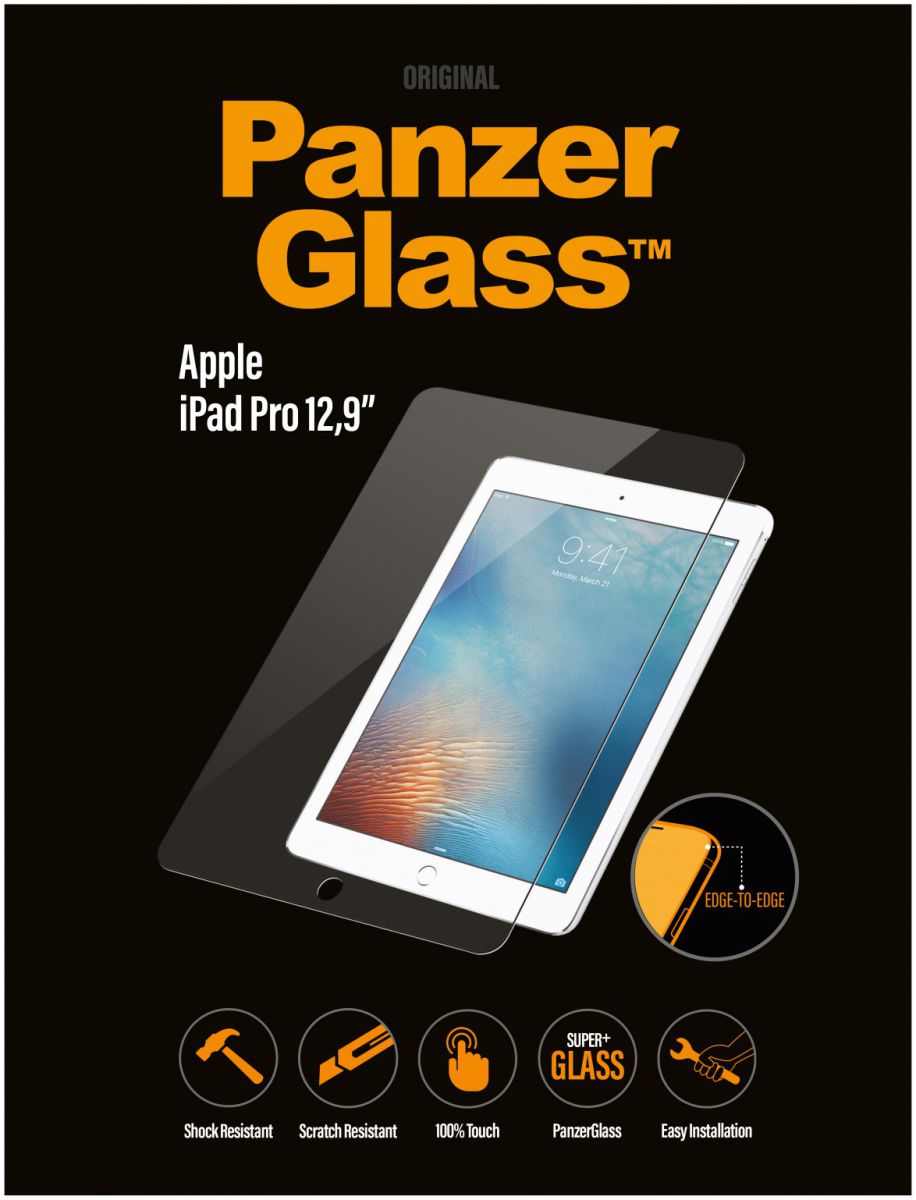 PanzerGlass Tempered Glass Screen Protector Apple iPad Pro 12.9 (2017) afbeelding 1