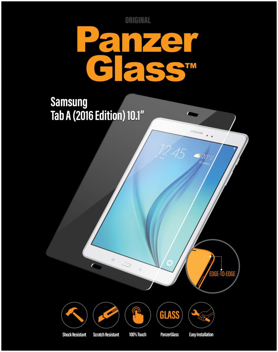 PanzerGlass Samsung Galaxy Tab A 10.1 2016 Premium Screenprotector afbeelding 1