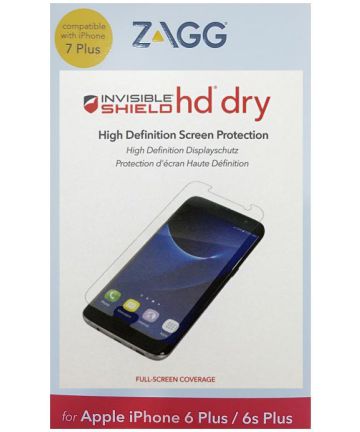 InvisibleSHIELD HD Dry Screen Protector Full Body iPhone 6(s) / 7 Plus Screen Protectors