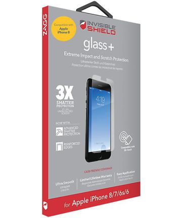 InvisibleSHIELD Glass+ Tempered Glass Apple iPhone SE 2020 Screen Protectors