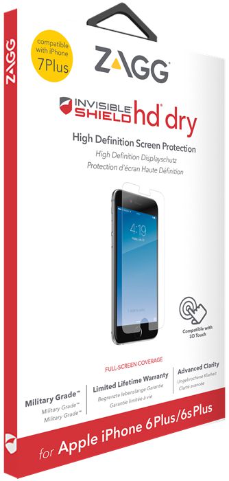 InvisibleSHIELD HD Dry Screen Protector  iPhone 6(s) Plus / 7 Plus afbeelding 1