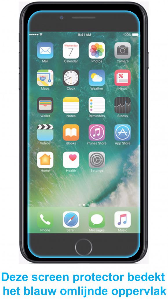 InvisibleSHIELD HD Dry Screen Protector  iPhone 6(s) Plus / 7 Plus afbeelding 3